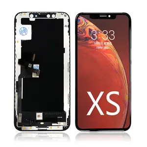 Digitizer Ponsel Layar Sentuh LCD OLED, Digitizer Pengganti Ponsel untuk iPhone X 10 XR XS Max 11 Lcd Kualitas OEM