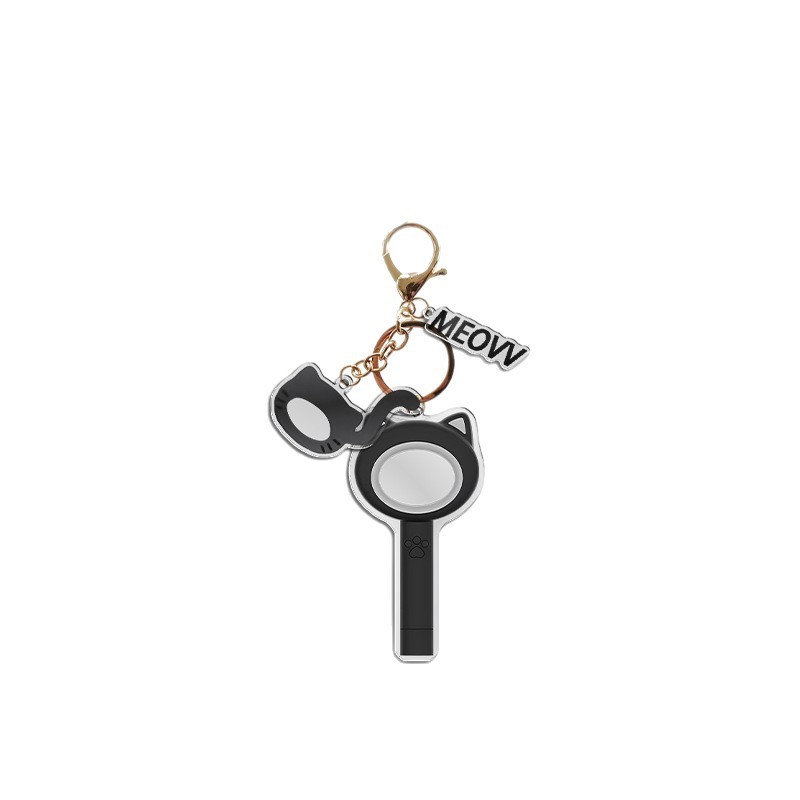 KPOP MEOVV Keychain Bag Charms Pendant Accessories Cat Claw Light