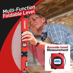 Outil de nivellement <span class=keywords><strong>magnétique</strong></span> multifonctionnel à 5 côtés de 28 pouces, <span class=keywords><strong>niveau</strong></span> à bulle pliable - Product Image 5