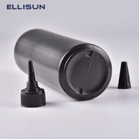 Bouteille en plastique HDPE de 10 ml, 15 ml, 20 ml, 30 ml, 50 ml, 500 ml pour lubrifiant, colle, produits chimiques, avec buse de distribution