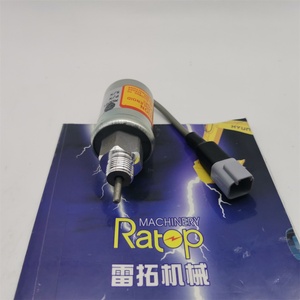 โซลินอยด์วาล์วตัดน้ำมันเชื้อเพลิง 12V รุ่น 185206452 3024C C4.4 วาล์วหยุดเครื่องยนต์ U85206520 U85206452 U85206450 U85206451 - Product Image 2