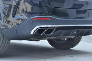 Pour <span class=keywords><strong>Mercedes</strong></span> benz GLE W167 Kit carrosserie mise à niveau vers 2020 + <span class=keywords><strong>GLS</strong></span> X167 un diffuseur arrière de Style avec embouts d'échappement - Product Image 6