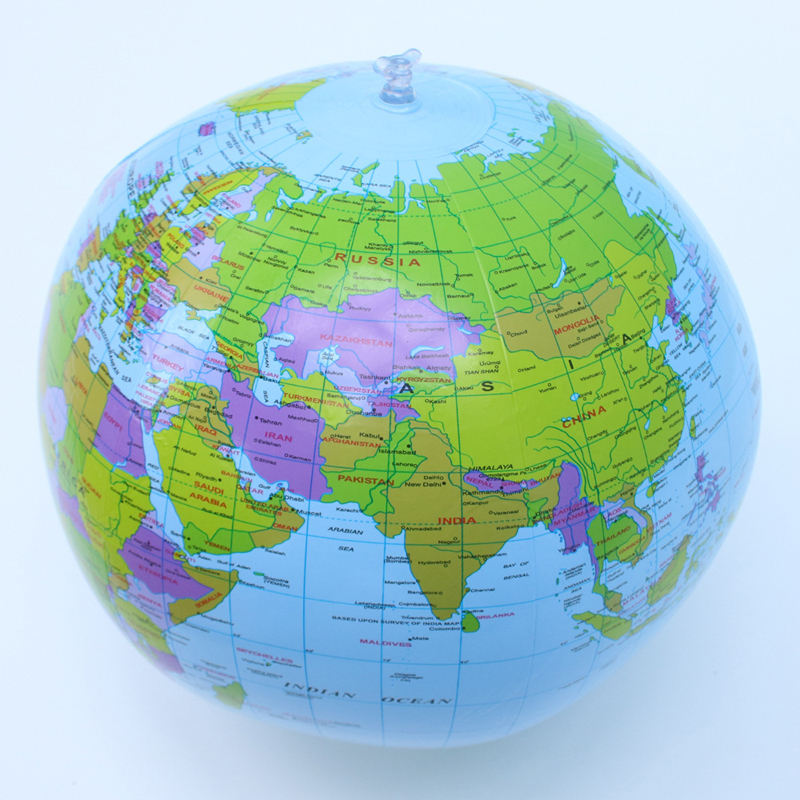 Fun with World Map Balls Educational and Entertaining - Main Image