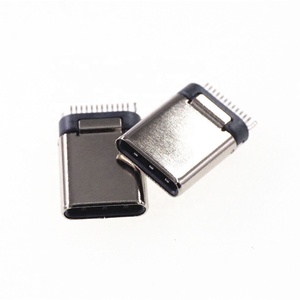 Đối Với Bảng Dày 0.8Mm Đầu Nối <span class=keywords><strong>USB</strong></span> Loại C <span class=keywords><strong>3.1</strong></span> Nam 24 Chân Đế Gắn <span class=keywords><strong>USB</strong></span> Cắm Superspeed 3A 30V Max - Product Image 5