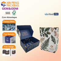 Nueva Caja de Regalo Plegable Magnética de Papel con Logotipo Grande de Diseño Personalizado, Empaque de Cartón Rígido de Lujo, Venta al Por Mayor