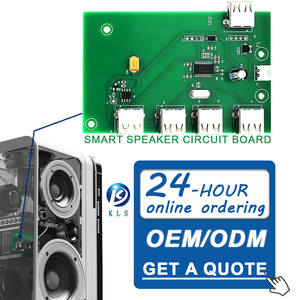 KLS tùy chỉnh loa thông minh pcba bảng mạch thông minh bo mạch chủ mô-đun OEM R & D thiết kế một cửa nhà sản xuất - Product Image 1