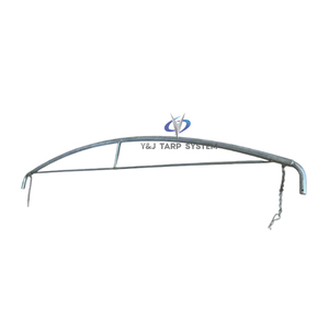 Kit d'arc de bâche en acier robuste pour remorques à plateau et camions à benne basculante - Product Image 1
