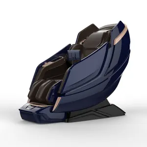 كرسي استرخاء كهربائي حديث 2022, تأتي مع التحكم الصوتي بذكاء اصطناعي رباعي الأبعاد ، ووسادة هوائية SL Track Heat 0 ، والجاذبية ، وتدليك ، كرسي تدليك للمنزل