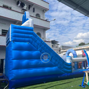 Parcours d'obstacles gonflable commercial extérieur de grande taille, design <span class=keywords><strong>Mario</strong></span> - Product Image 4