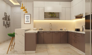 Customized Open Kitchen, Simple Western-style Integrated Kitchen <b>Cabinets</b> - Product Image 2