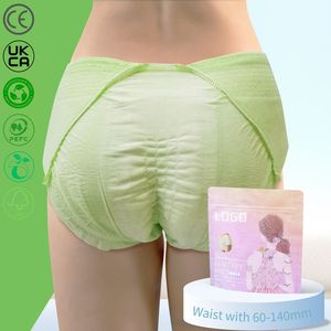Ultra Soft Women Disposable Incontinence Leak Proof Underwear <strong>Period</strong> <strong>Diaper</strong> High Waist Menstrual Sanitary Pants for <strong>Heavy</strong> Flow - Product Image 3