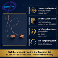 Inducteur à bobine de précision personnalisé pour écouteurs sans fil TWS, amplificateur sonore à armature équilibrée pour aides auditives, usine OEM Cheng Pin