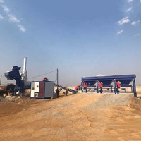 Planta de mezcla de tambor de asfalto con capacidad 20-120 t/h