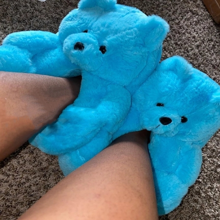 Меховые Тапочки teddy bear, коричневая Женская домашняя обувь, женские домашние плюшевые домашние тапочки для спальни на заказ, женские плюшевые Тапочки teddy bear