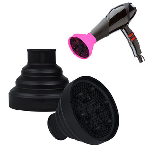 Amazon.com: Secador de pelo iónico profesional con difusor para cabello  rizado, secado rápido, secador de pelo con peine, motor AC de bajo ruido,  secador de pelo con difusor y peine y concentrador :