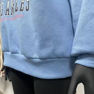 Nouveau design personnalisé pour femme : Sweat-shirt décontracté à manches longues, coupe oversize, imprimé lettres tie-dye, coupe-vent et écologique pour l'automne - Product Image 3