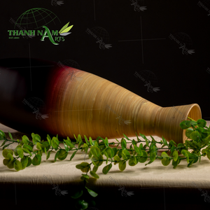 2025 Venta caliente bambú lacado decorativo otoño brillo colección de jarrones de bambú decoración de Color personalizada sala de estar - Product Image 3