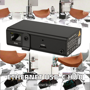 Module Ethernet ZHANGQING GAF-Lightning-PD-V4, alimentation et données filaires, USB-C vers Lightning, boîtier en aluminium, tablette pour salle de conférence - Product Image 2