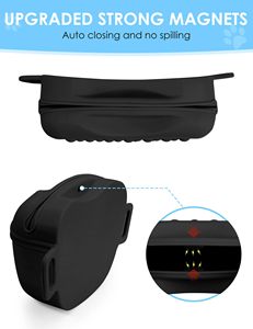Free sample Premium Outdoor Pet Food Snack Bag With Leakproof Magnetic Closure Portable Silicone Dog <b>Training</b> <b>Treat</b> Pouch - Product Image 4