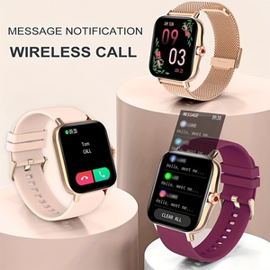 <span class=keywords><strong>Reloj</strong></span> Inteligente para <span class=keywords><strong>Mujer</strong></span> <span class=keywords><strong>Compatible</strong></span> <span class=keywords><strong>con</strong></span> Teléfonos <span class=keywords><strong>iPhone</strong></span> y Android, Equipado <span class=keywords><strong>con</strong></span> Monitor de Salud/Mensajes - Product Image 4