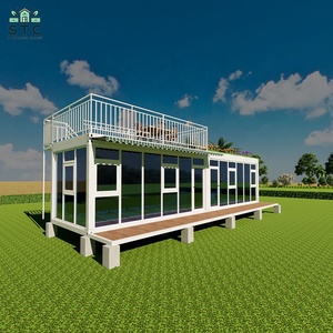 Maison modulaire préfabriquée en acier entièrement meublée Maison en conteneur facile à assembler avec tous les éléments essentiels pour les appartements - Product Image 1