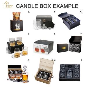 Verre à whisky en cristal de tulipe moderne EIPP à succès, 200 ml/150 ml, emballage personnalisé, logo personnalisé pour les fêtes, <span class=keywords><strong>la</strong></span> famille - Product Image 5