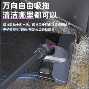 หัวแปรงกำจัดไรฝุ่น เครื่องดูดฝุ่นไร้สายแบบพกพา ใช้พลังงานจากแบตเตอรี่ ดูดฝุ่นแรงสูง สำหรับใช้ในบ้าน พร้อมกล่องเก็บฝุ่น - Product Image 5