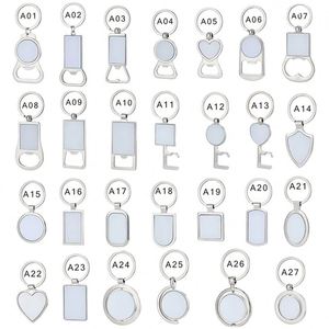 Wholesale Factory Customized Logo <b>Key</b> Chain <b>Blank</b> Engraving Brand Custom Stainless Steel Metal Round Keychain Promotion - Product Image 3