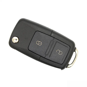 Foyum bán buôn không dây RF chìa khóa xe 2 nút phổ điều khiển từ xa nhựa Key Fob vỏ B5 - Product Image 4