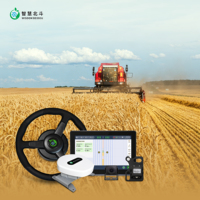 Kit de direction automatique AS812 GPS GNSS RTK, précision élevée ±2,5 cm, équipement agricole pour repiqueuse de riz, moissonneuse, pulvérisateur
