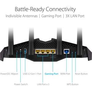 Router para Juegos WiFi 6 de Doble Banda Rt Ax82u Ax5400 al por Mayor con Aceleración de Juegos QoS y Soporte Mesh para PC Gaming - Product Image 6