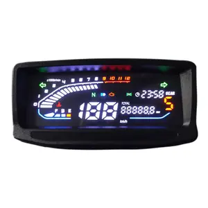 NO.23 속도 측정기 시계 악기 LED LCD 속도계 디지털 주행 속도계 경쟁력있는 가격 오토바이 부품 수많은