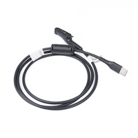 Cable de Datos USB PMKN4265A PMKN4265 R7 para Programación de Radio Bidireccional Walkie Talkie Motorola R7A