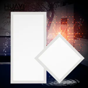HUAYI 300x1200mm 600x600mm 24w 36w LED-Flächen leuchte Aluminium rahmen LED-Decken leuchte