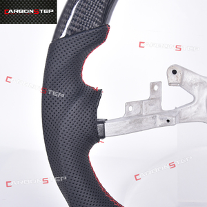 Volante de fibra de carbono de bajo <span class=keywords><strong>precio</strong></span> en stock para <span class=keywords><strong>Cadillac</strong></span> <span class=keywords><strong>CTS</strong></span> ATS XTS SRX CT6 XT4 XT5 - Product Image 4