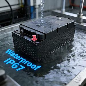 Batterie au phosphate de fer et de lithium 60V 50Ah, 4000 cycles profonds, BMS intelligent intégré, garantie 1 an pour vélo électrique à 2 roues - Product Image 3