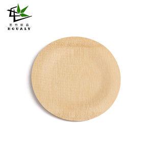 Piatti Monouso Biodegradabili in Bambù Naturale, Polpa Organica per Ristoranti e Feste - Product Image 3