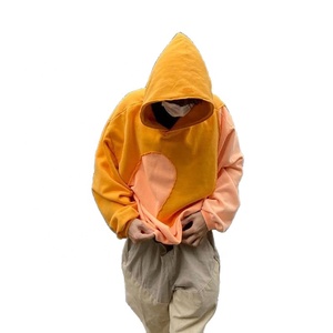 Felpe con cappuccio da uomo in felpa di cotone personalizzato Justin Bieber Tai Chi Color Block per uomo - Product Image 4