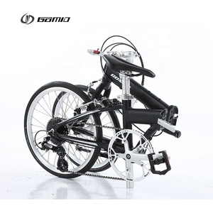 Vélo de ville pliable en alliage d'aluminium GOMID, frein à patin, kit de vitesses SHIMANO, pneus <span class=keywords><strong>SCHWALBE</strong></span>, vélo pliable personnalisé - Product Image 1
