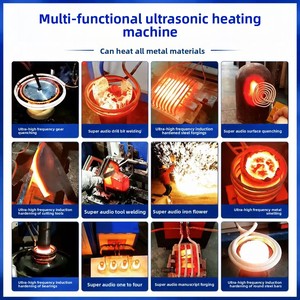 Machine de chauffage par induction super audio pour le durcissement et le recuit de roulements, de boîtiers de moteurs et d'engrenages, à économie d'énergie et respectueuse de l'environnement, avec manchon thermique à <span class=keywords><strong>eau</strong></span> - Product Image 3