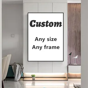 Quality Custom Wall Poster Printing Service Personalized Canvas Wall Art Print Wall Decor Personalized Canvas Painting