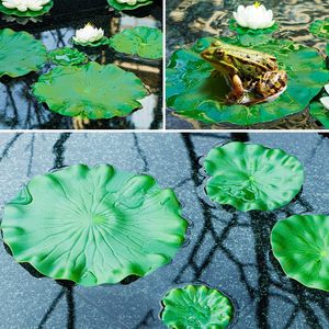 9 pièces <span class=keywords><strong>de</strong></span> lotus artificiels réalistes flottants en <span class=keywords><strong>mousse</strong></span>, nénuphars artificiels pour <span class=keywords><strong>aquarium</strong></span>, réservoir, maison, <span class=keywords><strong>jardin</strong></span>, patio, étang - Product Image 6