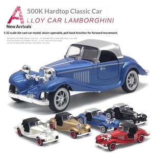 Coche Clásico de Metal a Escala 1:32, Modelo 500K Hardtop, Juguete Welly, Nuevo en Caja con Ventana, Embalaje para Exportación - Product Image 3