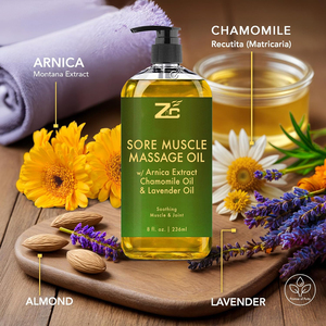 Huile de massage à l'arnica en gros pour athlètes professionnels, huile essentielle naturelle d'arnica pour soulager les douleurs articulaires - Product Image 2