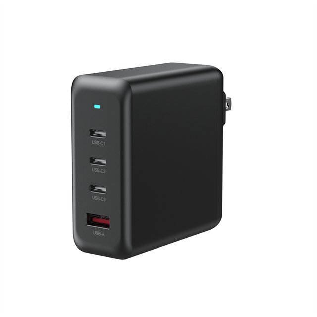 100W 4-Port 3C1A Portable Type-C Desktop Charger Fast GaN PD Wall Charger for Iphone17 16 15 samsung