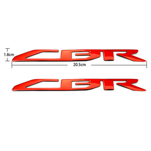 Pegatina de Goma PVC 3D de Primera Calidad XYRACING para <span class=keywords><strong>CBR</strong></span> 600RR 1000RR 300R 250R <span class=keywords><strong>650F</strong></span> 500R CBR600 F4i (20.5x1.8cm) - Product Image 3