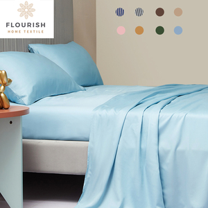 Fiorire Più Poco Costoso Fornitore Cotone Lyocell Doppia Dimensione Biancheria Da Letto Consolatore Letto <span class=keywords><strong>Set</strong></span> Lenzuolo <span class=keywords><strong>Set</strong></span> - Product Image 3