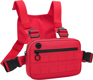 Muestra Gratuita, Diseño Nuevo OEM ODM, Riñonera Táctica, Bolsa de Pecho Deportiva Utilitaria para Correr - Product Image 1