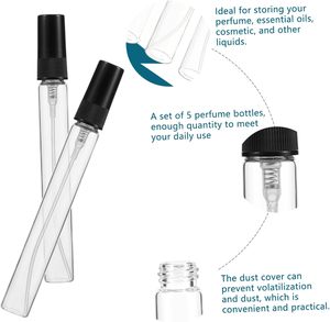Private Label Wholesale 1.5ml 2ml 3ml 5ml Empty <b>Refillable</b> Pocket Glass <b>Perfume</b> <b>Bottle</b> for Cosmetic - Product Image 3