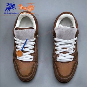 Baskets de sport de luxe pour hommes de marque célèbre, haute qualité, pour la course et la marche, tendance mode à lacets Lvs - Product Image 4